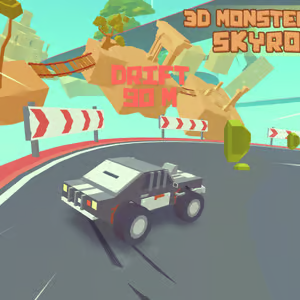 3D Monster Truck: Skyroads 