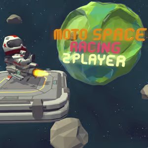 Moto Space Racing: 2 Player 